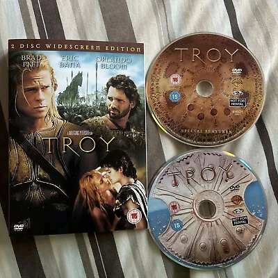 Troy (DVD 2004) ONLY DISC & COVER. NO CASE. FREE 📮 POST • £1.60