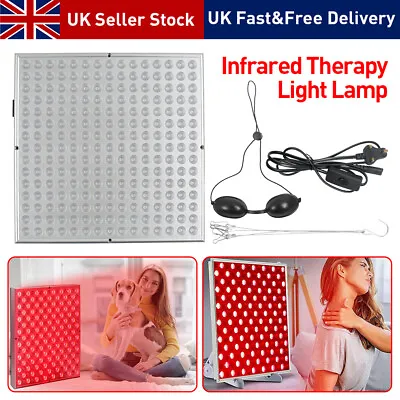 Anti Aging Therapy Panel 660nm Near Infrared 850nm Full Body 225Red LED Light UK • £31.99