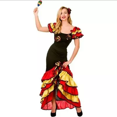 Pre - Loved Wicked Costumes Rumba Dancer Women's Fancy Dress Costume  • $21.95