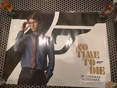 No Time To Die  007 James Bond Original Quad Cinema Poster • £20