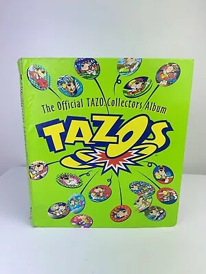 Vintage Offical Tazos Collectors Folder And Tazos Incomplete Set 91/220 - Used • $40