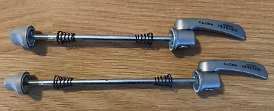 Pair Of Used Shimano Ultegra Skewers (FR And RE) / QR / 100mm And 130mm Wheels  • £9.90