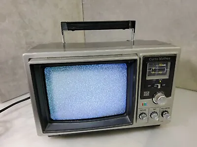 Curtis Mathes Vintage Portable Television 1981 Retro Awesome  • $277