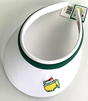 Womens Official Visor 2004 Masters Golf Tournament  Augusta National  Nwt   C17 • $24.99