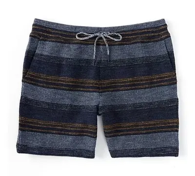 NWT R O W M Men's Drawstring Blue Knit Shorts XXL 100% Cotton • $17.41