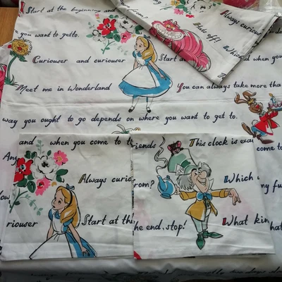 £49.95 • Buy Cath Kidston Alice In Wonderland Single Bedding Set Duvet Cover And Pillow Case