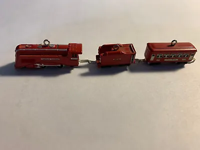 Hallmark Keepsake Miniature Ornament Lionel Trains 2009 The Red Comet Set Of 3 • $10.95