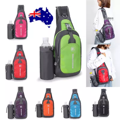 $20.89 • Buy Nylon Sling Bag Crossbody Cycle Daily Travel Shoulder Chest Backpack Men Women
