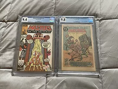 Masters Of The Universe Comic Lot Preview Insert #NN CGC 9.8 & Issue #3 CGC 9.4 • $100
