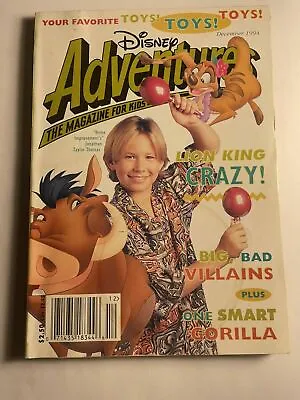 Lot Of 7 Disney Adventures Magazines - Each Featuring Gargoyles Comics 1994-1997 • $59.70