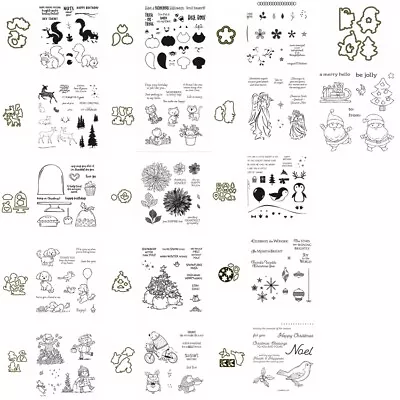 $13.81 • Buy Christmas Joy Metal Cutting Dies Stencil For Diy Scrapbooking Paper Cards Crafts