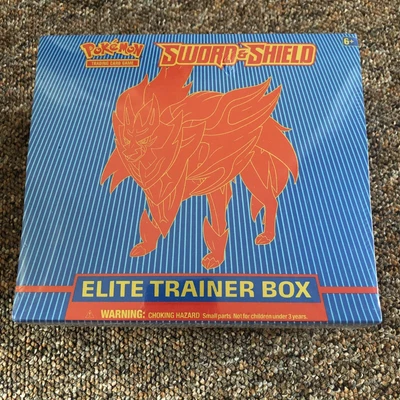 $105.34 • Buy Pokemon Pokémon TCG: Sword & Shield Base Set Zamazenta Elite Trainer Box