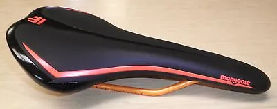 Mongoose Black/orange Bike Saddle/seat Bicycle Parts 3-8 • $24.99