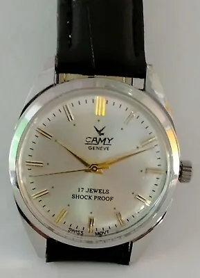 Men's Wristwatch Swiss Mechanical Antique Vintage FHF ST96 17Jewels HAND WINDING • $32