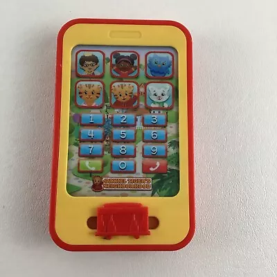 Daniel Tiger's Neighborhood Daniel Cell Phone Toy Songs Phrases 2016 Jakks • $15.96