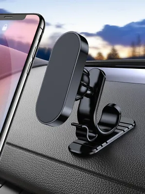 Car Dashboard Mount Stand Bracket Magnetic Phone Holder Universal For All Phones • $19.35