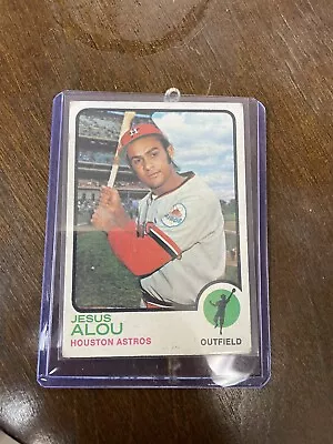 T.C.G 1973 Topps Baseball Jesus Alou #93 Base Astros • $1.34