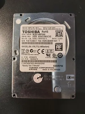 Toshiba MQ01ABF050 • £12