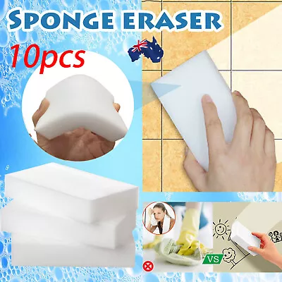 10X Kitchen Magic Sponge Eraser Cleaning Multi-function Foam Melamine Cleaner • $8.22