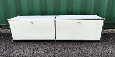 USM Haller Lowboard/Media Unit In Pure White (RAL 9010) • £895