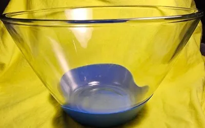 Anchor Hocking Glass 4 Qt. Bowl-Removable Rubber Boot • $35
