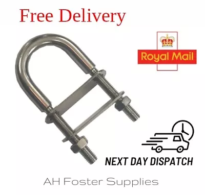 £499.99 • Buy U Bolts Stainless Steel A4 316 Marine Grade LOCK NUTs +++ M4 M5 M6 M8 M10 M12