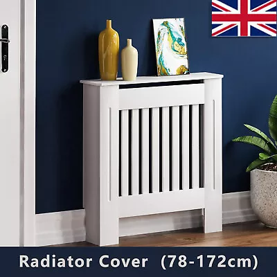 Extra Tall Radiator Cover MDF Cabinet Grill Shelf Fence Panel Barrier S-XL • £30.99