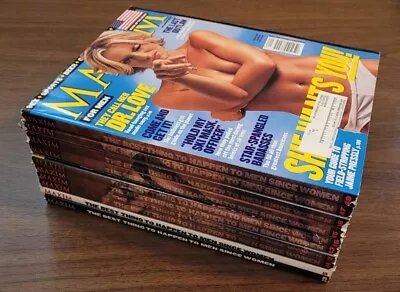 Lot Of 10 Maxim Magazines - 2325 41-48 + 2001 Hot 100 Newsstand Insert • $12.99