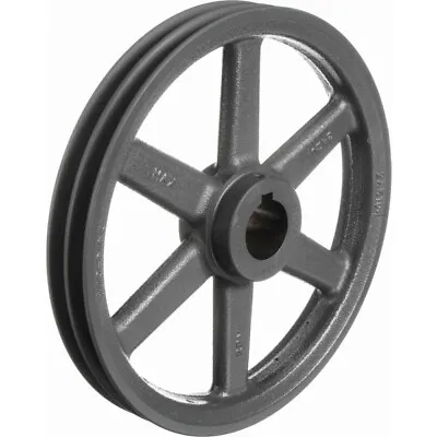 Double Groove 2AK124 1  Sheave PULLEY OD:12.3  CAST IRON Bore ID:1  V-Belt A 4L  • $144.99