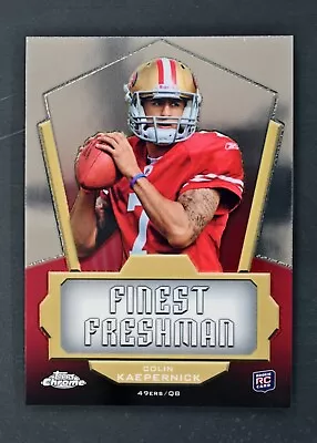 2011 Topps Chrome #FF-CK Colin Kaepernick Topps Finest Freshman RC 49ers • $5.94