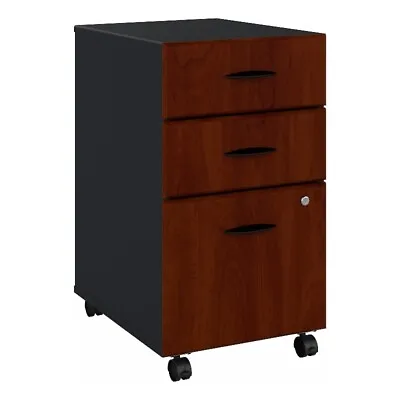 Series A 3 Drawer Mobile File Cabinet In Hansen Cherry - Engineered Wood • $355.42