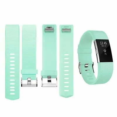 Fitbit Charge 2/3/4 Various Wristband Replacement Sportband Watch Strap Bracelet • $8.49