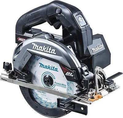 Makita HS001GZB 40V MAX XGT Cordless Circular Saw 165mm Black Tool Only • $305