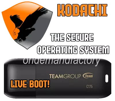 Kodachi 8.27 Defensive OS 64 Bit 32 Gb 3.2 Usb Fast Live Boot Install Linux • $9.99