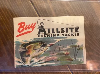 Millsite Fishing Tackle Box Catalog • $9.99