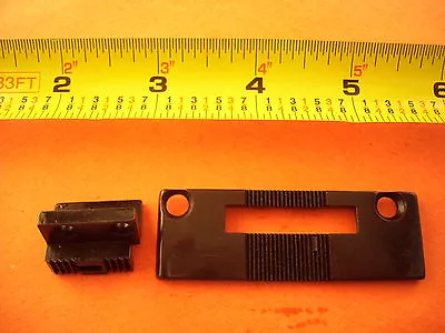 NEEDLE PLATE + FEEDER DOG Fits Singer 111G 111W 211G 211U 211W Consew 225 226 • $18.90