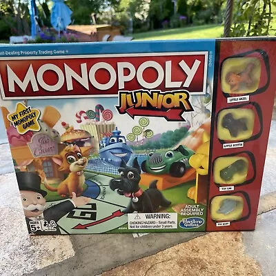 Monopoly Junior My First Monopoly Game By Hasbro Gaming NIB New In Box • $10