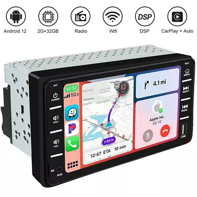 Android 12 Car Stereo Radio For Toyota Prado 4Runner RAV4 Echo GPS WIFI CarPlay • $129.88