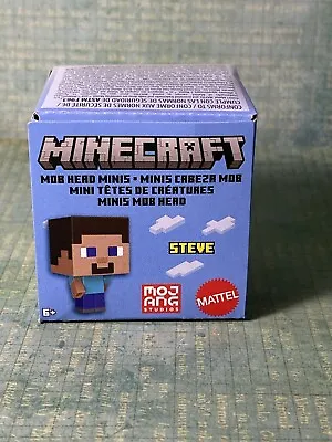 NEW Minecraft Mob Head Mini Figure - STEVE • $8.63