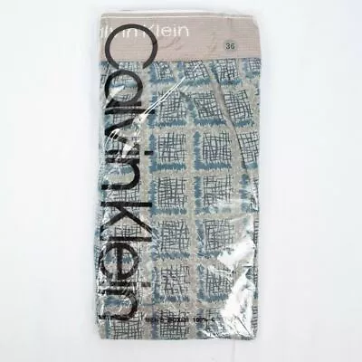 Calvin Klein VINTAGE In Package Printed DEAD STOCK Mens Boxer Underwear - 36 USA • $29.99