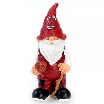 Miami Heat Decorative Garden Gnome 11  NEW NBA - GREAT FOR GAME DAY! • $20.66