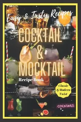 Cocktail & Mocktail Recipe Book Fairall Aaron • £11.99