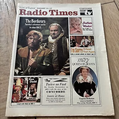 Radio Times.  The Borderers.  11-17 Jan 1969. North • £3
