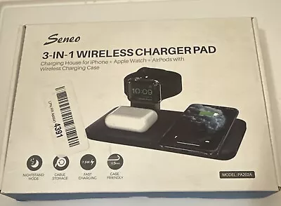 Seneo 3-IN-1 Wireless Charger Pad • $10