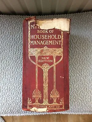 Vintage MRS BEETON'S BOOK OF HOUSEHOLD MANAGEMENT New Edition 1915 Ward Lock & C • £10