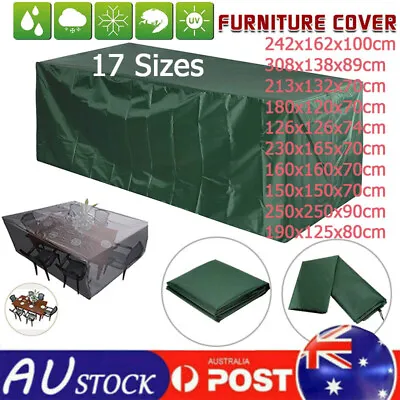 $57.94 • Buy Waterproof Outdoor Furniture Cover Garden Patio Rain UV Table Protector Chair