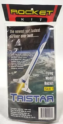 Tristar Flying Model Rocket Skill Level 1 (no Engine Incl) • $17.99