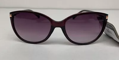 Revlon Women's Burgundy Cat Eye Sunglasses RVN 49 NEW! • $11.99