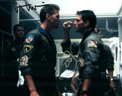 $74.70 • Buy Tom Cruise Val Kilmer Signed 8x10 Picture Photo Pic Autograph With COA