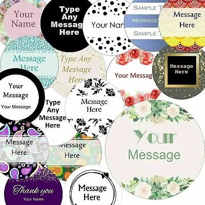 £569.99 • Buy Custom Logo Stickers 37mm Round, Personalised Business/Company Name Labels